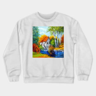 Mill by the river Crewneck Sweatshirt